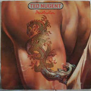 LP gebruikt - Ted Nugent - Penetrator, Cd's en Dvd's, Vinyl | Hardrock en Metal, Zo goed als nieuw, Verzenden