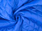 10 meter gewatteerde voering - Donkerblauw, Hobby en Vrije tijd, Stoffen en Lappen, Blauw, 120 cm of meer, Ophalen of Verzenden