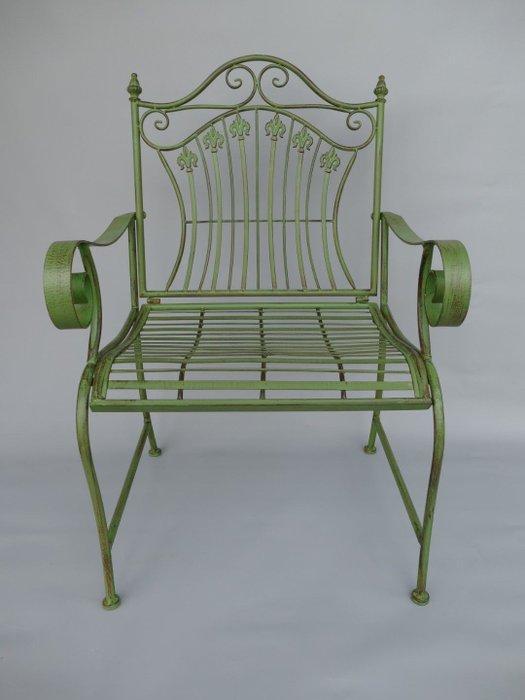 Tuinstoel - IJzer - Tuinstoel, Antiek en Kunst, Curiosa en Brocante