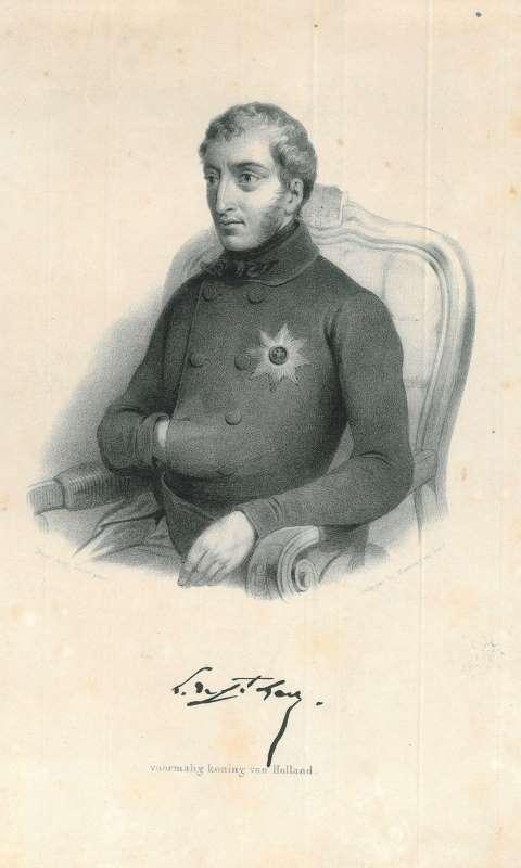 Portrait of Louis Bonaparte, Antiek en Kunst, Kunst | Etsen en Gravures