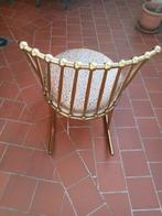 Schommelstoel - Verguld messing - Design fauteuil, Huis en Inrichting, Nieuw