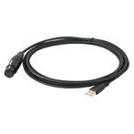 DAP UCI-10 USB XLR Microfoon Audio Interface kabel, Muziek en Instrumenten, Nieuw, Verzenden