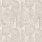 Profhome 396581-GU Grafisch behang design mat grijs beige, Huis en Inrichting, Verzenden