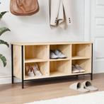 vidaXL Schoenenkast 100x35x50 cm bewerkt hout sonoma, Huis en Inrichting, Kasten | Schoenenrekken, Verzenden, Nieuw