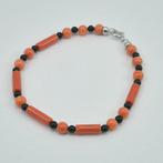 Bloedkoraal - Zilver - Armband - CORALLO MEDITERRANEO, Sieraden, Tassen en Uiterlijk