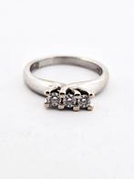 Ring - 18 karaat Witgoud - 0.10ct. tw. Diamant (Natuurlijk), Nieuw