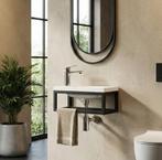 Toiletmeubel Mesa 40 x 22 cm Wit Fonteinmeubel, Doe-het-zelf en Verbouw, Sanitair, Verzenden, Nieuw, Wastafel