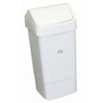 Kleurcode prullenbak - 50L - wit, Verzenden, Nieuw in verpakking, Reinigen