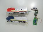 Märklin H0 - 3060 - Diesellocomotief (2) - 2 x EMD F7 in, Hobby en Vrije tijd, Nieuw