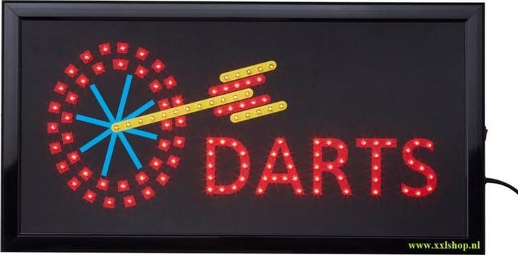 Dart darten darts LED bord verlichting lichtbak reclamebord, Verzamelen, Merken en Reclamevoorwerpen, Nieuw, Verzenden