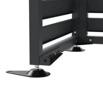 Airco omkasting - ombouw warmtepomp - 100x50cm - RVS - ho... beschikbaar voor biedingen
