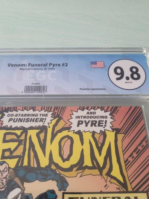 Venom: Funeral Pyre #2 - EGC 9.8 - High Tension - 1 Graded, Boeken, Strips | Comics