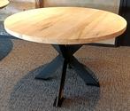 Ronde eettafel | Eiken | Naar wens samen te stellen!, Huis en Inrichting, 100 tot 150 cm, Nieuw, Eikenhout, Rond