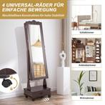 2dekans | Coast sieradenkast spiegelkast met full body, Huis en Inrichting, Kasten | Overige, Ophalen of Verzenden, Zo goed als nieuw