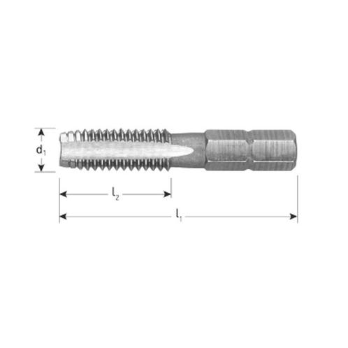 HSS-G Tap-bit, 1/4-C6.3, M4, Doe-het-zelf en Verbouw, Gereedschap | Boormachines, Nieuw, Verzenden