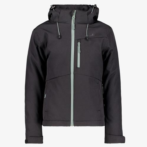 Mountain Peak gevoerde kinder softshell jas zwart maat 158/1, Kleding | Dames, Jassen | Winter, Nieuw, Verzenden
