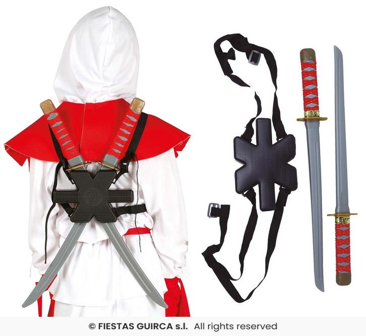 Samurai Zwaarden Houder, Kleding | Dames, Carnavalskleding en Feestkleding, Nieuw, Ophalen of Verzenden