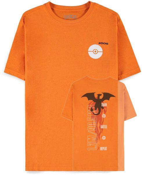 Difuzed Pokémon Charizard T-Shirt Oranje-Maat M (Diversen), Kleding | Heren, Overige Herenkleding, Nieuw, Ophalen of Verzenden