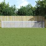 vidaXL Kippenhok met dak 603x98x90 cm gegalvaniseerd staal, Verzenden, Nieuw