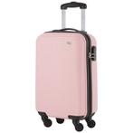 TravelZ Horizon Handbagage koffer - ABS - Baby Pink, Sieraden, Tassen en Uiterlijk, Koffers, Nieuw, Minder dan 35 cm, Hard kunststof