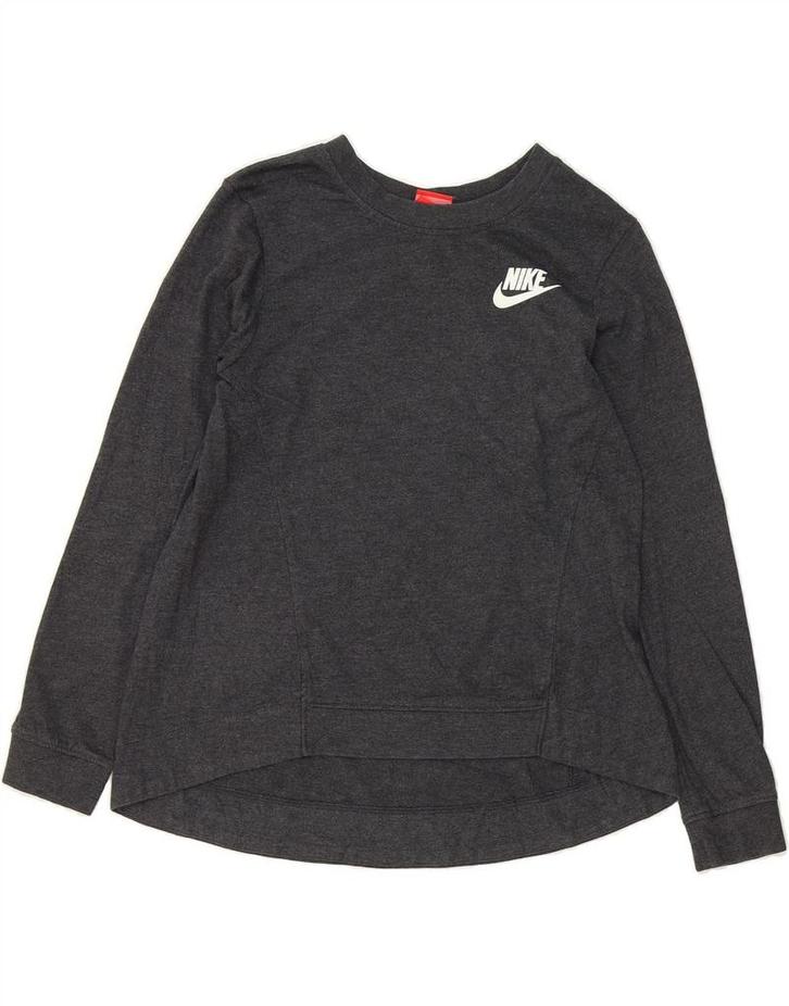 NIKE Womens Sweatshirt Jumper UK 6 XS Grey Polyester, Kleding | Dames, T-shirts, Verzenden