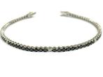 Tennis armband - 18 karaat Witgoud - 8.50ct. tw. Diamant