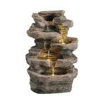 Tuinfontein | Decoris | Waterval | 21 x 27 x 39 cm, Verzenden, Nieuw