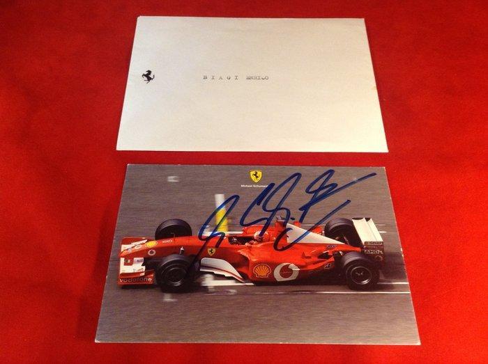 Ferrari - Formula One - Michael Schumacher - 2002 - Fankaart, Verzamelen, Automerken, Motoren en Formule 1