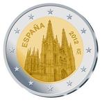 Spanje 2 Euro Burgos 2012, Postzegels en Munten, Munten | Europa | Euromunten, Verzenden