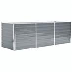 Plantenbak 240x80cm Grijs - Retourdeal - Moestuin Start!, Tuin en Terras, 100 cm of meer, Nieuw, Ophalen of Verzenden, Metaal