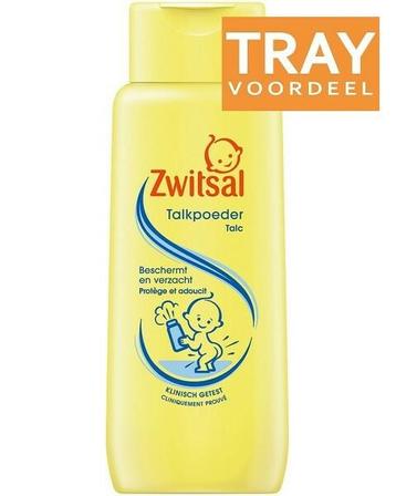 ZWITSAL TALKPOEDER TRAY 6 X 100 GRAM beschikbaar voor biedingen