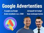 Google Ads - 1e pagina op Google en GRATIS installatie, Webdesign