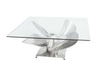 Maritieme salontafel OCEAN L 85cm Zilver Antieke, Ophalen of Verzenden, Nieuw