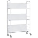 TRUUSK Boekenkast Opbergrek - 3 Niveaus - Op Wielen - Speelg, Huis en Inrichting, Verzenden, Nieuw