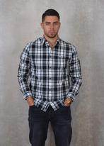 -30% Tommy Hilfiger  Tommy Hilfiger Tjm reg poplin check shi, Verzenden, Nieuw, Zwart