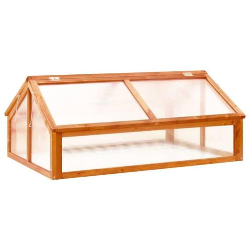 Houten Broeikas - Tweedekansje voor Kruiden & Planten, Tuin en Terras, Kassen, Overige materialen, Overige materialen, Nieuw, Kweekkas
