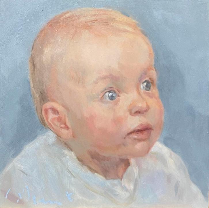 Kinder- en babyportretten in opdracht, Diensten en Vakmensen, Kunstenaars en Portretschilders, Schilderkunst, Uitvoerende kunsten