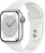 Apple Watch Series 8 41 mm kast van zilverkleurig aluminium, Verzenden, Zo goed als nieuw