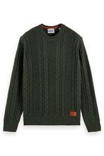 Sale: -54% | Scotch & Soda Wool-blend Structure Knit Sweater, Kleding | Heren, Overige Herenkleding, Nieuw, Verzenden