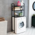 Ombouwkast Nordborg wasmachine 161x69x24,5 cm zwart [en.casa, Huis en Inrichting, Verzenden, Nieuw