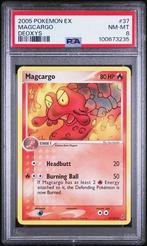 2005 Pokemon EX - Deoxys- Magcargo #37 - PSA 8, Nieuw