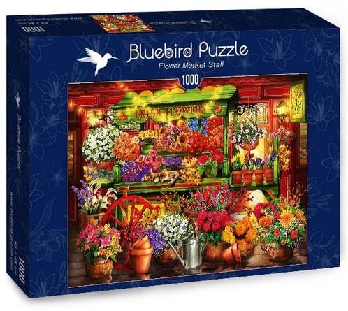 Flower Market Stall Puzzel (1000 stukjes) | Bluebird Puzzle, Hobby en Vrije tijd, Denksport en Puzzels, Nieuw, Verzenden