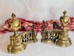 Openhaard accessoire (2) - Louis XVI-stijl bronzen