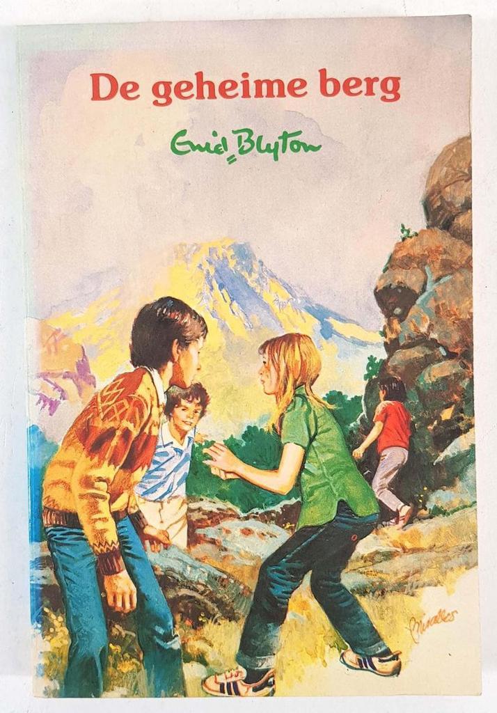 GEHEIME BERG DE - 43        292 / VALKENPOCKETS Enid Blyton, Boeken, Kinderboeken | Jeugd | 13 jaar en ouder, Gelezen, Verzenden