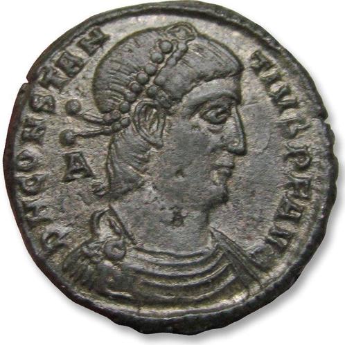 Romeinse Rijk. Constantius II (337-361 n.Chr.)., Postzegels en Munten, Munten | Europa | Niet-Euromunten