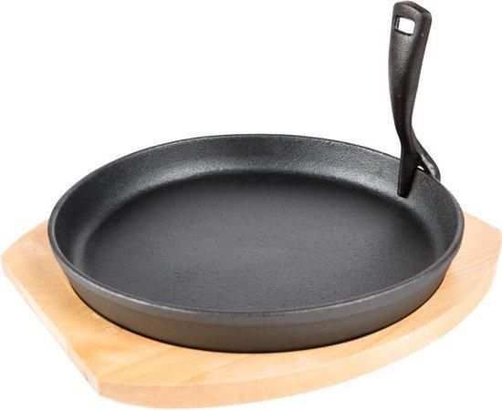 Grill Guru Cooking Plate & Holder XL, Tuin en Terras, Houtskoolbarbecues, Verzenden