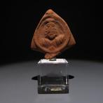 Oud-Egyptisch Terracotta Aanhangsel van een olielamp met, Verzamelen, Mineralen en Fossielen