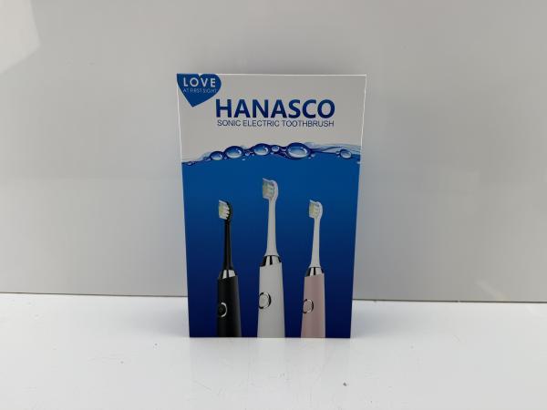 Veiling - HANASCO Sonic Elektrische Tandenborstel – Zwart, Sieraden, Tassen en Uiterlijk, Uiterlijk | Mondverzorging, Nieuw