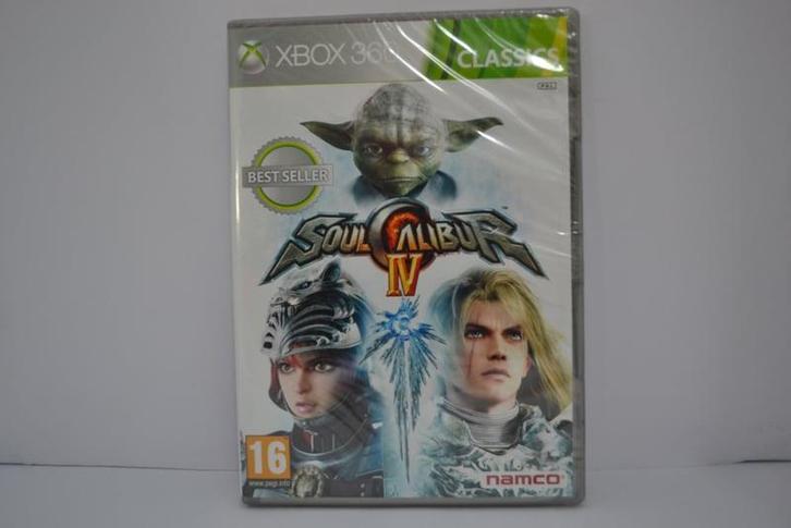 Soul Calibur IV - Classics - SEALED (360), Spelcomputers en Games, Games | Xbox 360, 1 speler, Zo goed als nieuw, Online, Verzenden