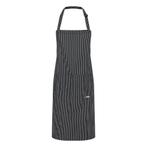 GGM Gastro | (6 Stuks) KARLOWSKY | Slabbenschort Carlo - |, Verzenden, Nieuw, Zwart, Schort